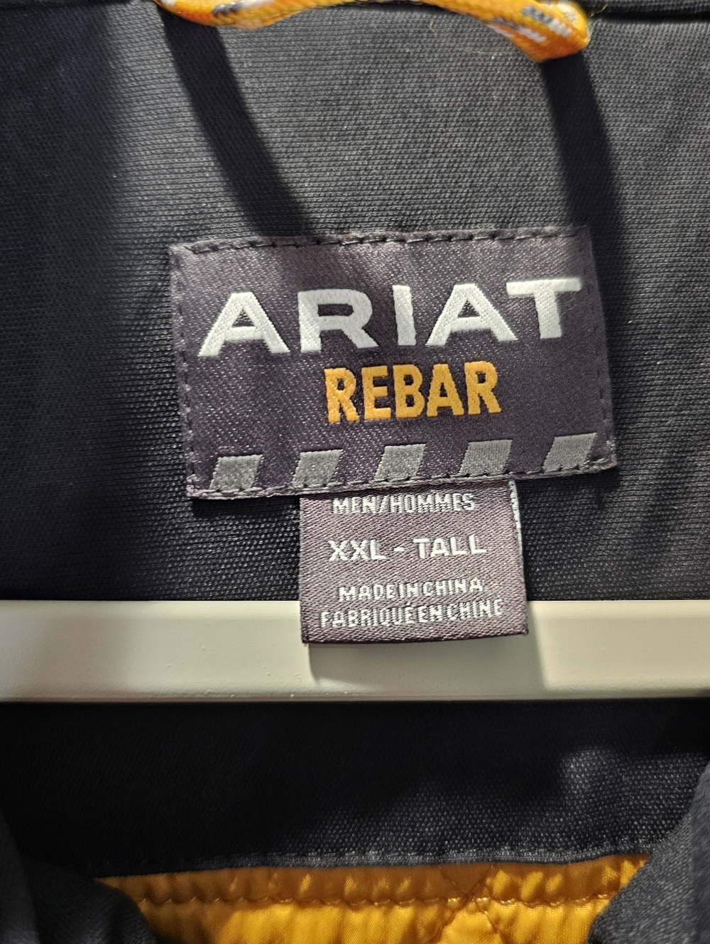 Ariat Men's Rebar Storm Fighter 2.0 Waterproof Jacket In Black Size XXL TALL - Picture 10 of 15
